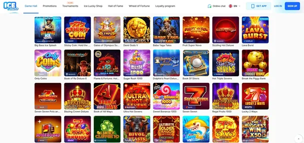 IceCasino na mobile